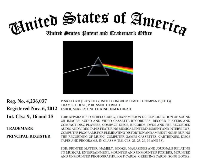 Keith再接Pink Floyd品牌商标侵权新案，论国际商标查询对跨境电商选品的重要性-1